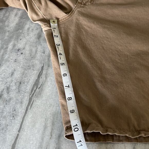 Wrangler authentics Mens size 42 Light Brown Cargo Shorts Gorpcore Outdoor - Picture 11 of 12